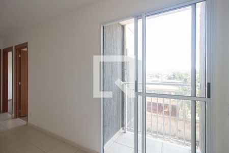 Varanda da Sala de apartamento para alugar com 2 quartos, 46m² em Guaratiba, Rio de Janeiro