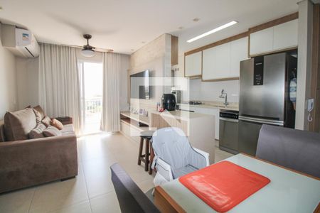 Sala de apartamento para alugar com 3 quartos, 75m² em Jardim Nossa Senhora Auxiliadora, Campinas