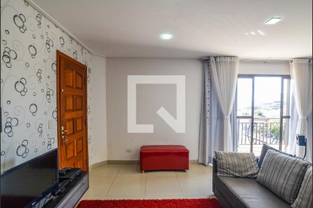 Sala de apartamento para alugar com 3 quartos, 127m² em Vila Pires, Santo André