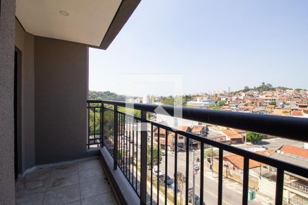 Varanda da Sala de apartamento para alugar com 2 quartos, 55m² em Vila Domingues, Votorantim