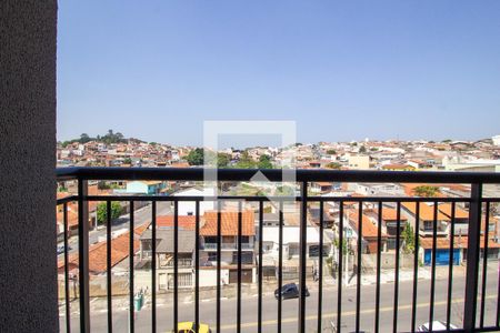 Varanda da Sala de apartamento para alugar com 2 quartos, 55m² em Vila Domingues, Votorantim