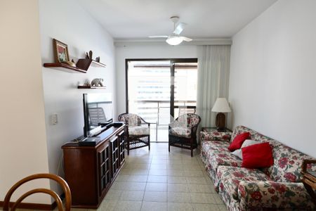 Sala de apartamento para alugar com 3 quartos, 100m² em Vila Luis Antonio, Guarujá