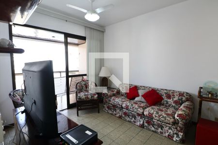 Sala de apartamento para alugar com 3 quartos, 100m² em Vila Luis Antonio, Guarujá