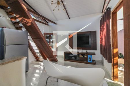 Sala de casa de condomínio à venda com 2 quartos, 70m² em Vargem Grande, Rio de Janeiro