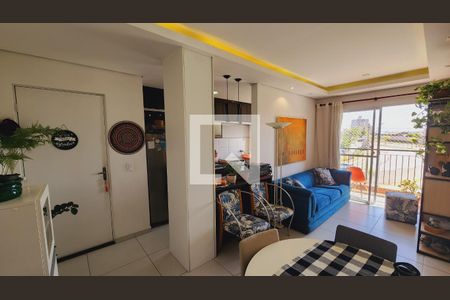 Sala de apartamento à venda com 2 quartos, 50m² em Vila Nambi, Jundiaí