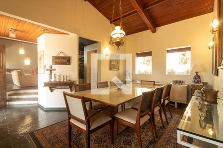 Sala de Jantar de casa para alugar com 5 quartos, 411m² em Vila Santo Antônio, Cotia