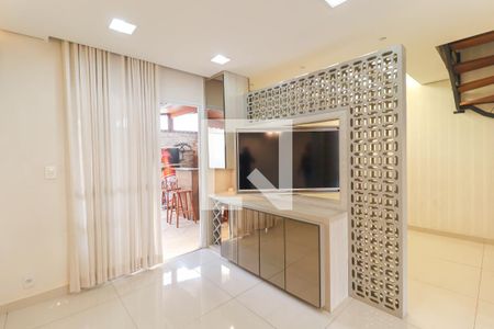 Sala de casa de condomínio à venda com 3 quartos, 85m² em Jardim Shangai, Jundiaí