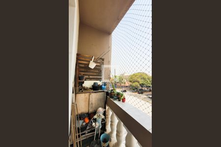 Varanda da sala de apartamento à venda com 2 quartos, 80m² em Bonfim, Campinas