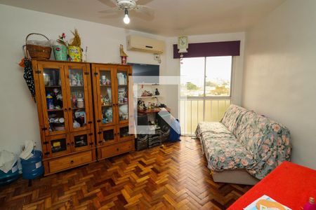 Sala de apartamento à venda com 2 quartos, 70m² em Cristal, Porto Alegre