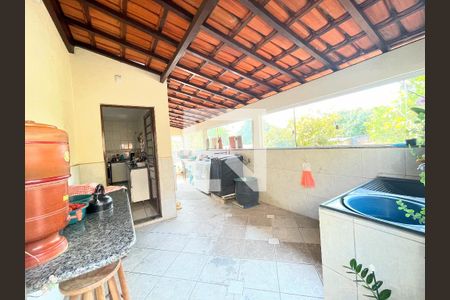 Área Gourmet de casa para alugar com 3 quartos, 216m² em Alto Caiçaras, Belo Horizonte