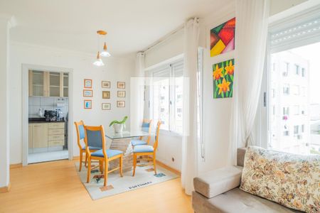 Sala de apartamento à venda com 1 quarto, 69m² em Cidade Baixa, Porto Alegre