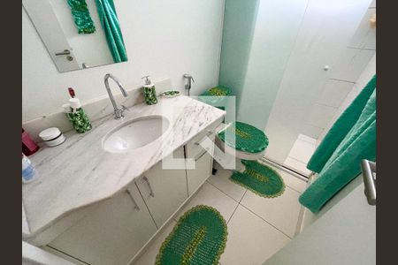 Banheiro da Suíte de apartamento para alugar com 3 quartos, 170m² em Santa Helena, Belo Horizonte