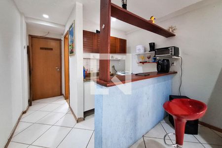 Sala/Cozinha de kitnet/studio à venda com 1 quarto, 38m² em Itaipu, Niterói