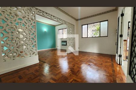 Sala de casa para alugar com 4 quartos, 364m² em Macuco, Santos