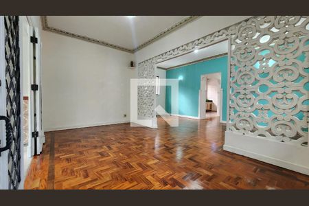 Sala de casa para alugar com 4 quartos, 364m² em Macuco, Santos