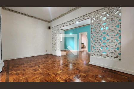 Sala de casa para alugar com 4 quartos, 364m² em Macuco, Santos