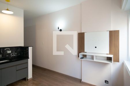 Sala/Cozinha de apartamento à venda com 1 quarto, 45m² em República, São Paulo