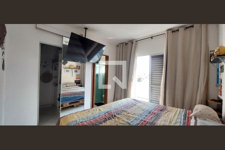 Quarto 1 suíte de apartamento para alugar com 3 quartos, 89m² em Jardim Santo Antônio, Santo André