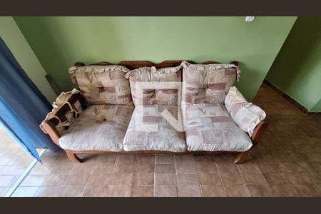 Detalhe Da sala  de apartamento para alugar com 2 quartos, 70m² em Vila Caiçara, Praia Grande