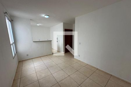 Sala de apartamento para alugar com 2 quartos, 45m² em Jardim Silvio Passalacqua, Ribeirão Preto