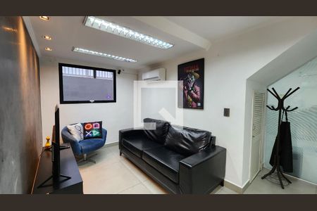 Sala de casa para alugar com 4 quartos, 396m² em Boqueirão, Santos