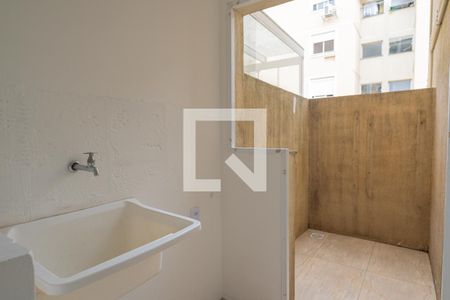 Área de Serviço de apartamento à venda com 2 quartos, 49m² em Mato Grande, Canoas