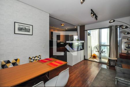 Sala de apartamento à venda com 2 quartos, 66m² em Parque Reboucas, São Paulo