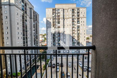 Varanda da Sala de apartamento à venda com 2 quartos, 66m² em Vila Metalúrgica, Santo André