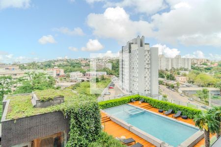 Vista da Sala/Quarto de apartamento para alugar com 1 quarto, 37m² em Teresópolis, Porto Alegre