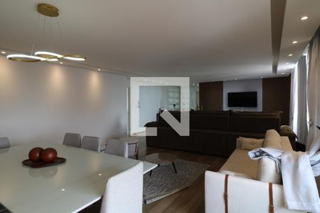 Sala de apartamento à venda com 4 quartos, 280m² em Centro, Santo André