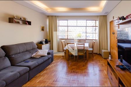 Sala de apartamento à venda com 3 quartos, 103m² em São Pedro, Belo Horizonte