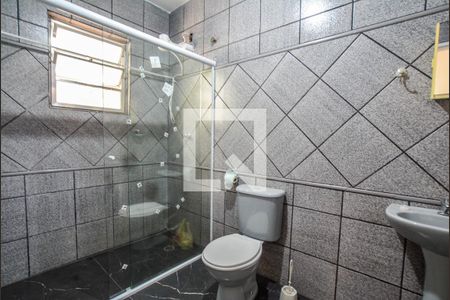 Banheiro de apartamento para alugar com 1 quarto, 40m² em Jardim Vila Rica, Santo André