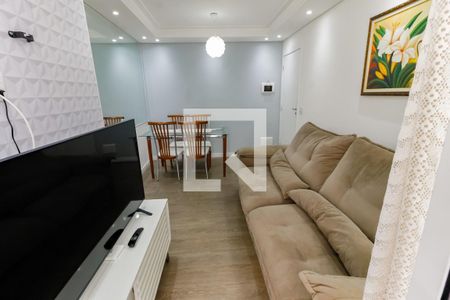 Sala de apartamento à venda com 2 quartos, 48m² em Jardim Monte Alegre, Taboão da Serra