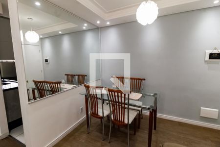 Detalhe Sala de apartamento à venda com 2 quartos, 48m² em Jardim Monte Alegre, Taboão da Serra