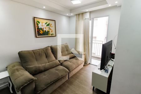 Sala de apartamento à venda com 2 quartos, 48m² em Jardim Monte Alegre, Taboão da Serra