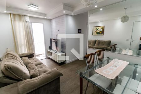 Sala de apartamento à venda com 2 quartos, 48m² em Jardim Monte Alegre, Taboão da Serra