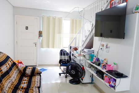 sala de casa de condomínio à venda com 2 quartos, 72m² em São Pedro, Osasco