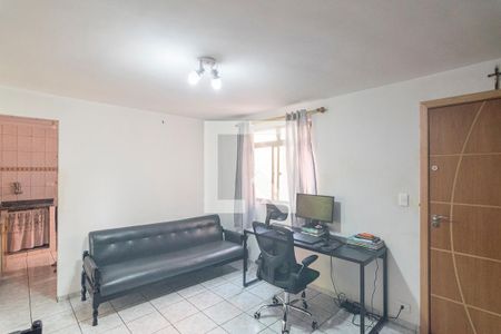 Sala de apartamento à venda com 2 quartos, 54m² em Vila Camilópolis, Santo André