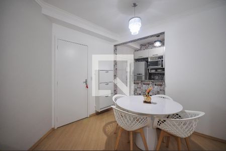 Sala de Jantar de apartamento à venda com 2 quartos, 57m² em Parque Taboão, Taboão da Serra