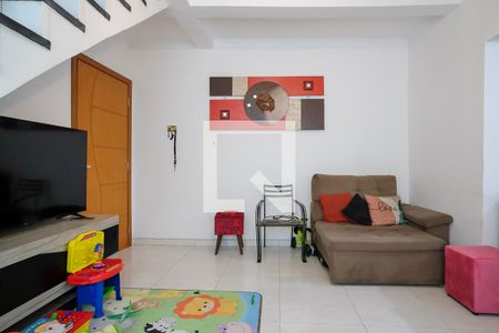 Sala de casa à venda com 3 quartos, 120m² em Nova Gerti, São Caetano do Sul