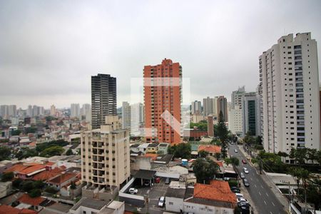 Sala Sacada Vista de apartamento à venda com 1 quarto, 50m² em Centro, São Bernardo do Campo