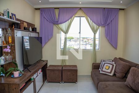 Sala  de apartamento à venda com 2 quartos, 54m² em Vila Santa Luzia, São Bernardo do Campo