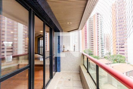 Varanda da Sala de apartamento para alugar com 5 quartos, 454m² em Jardim, Santo André