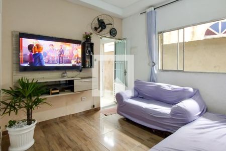 Sala de casa para alugar com 2 quartos, 80m² em Nova Mirim, Praia Grande