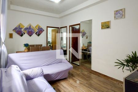 Sala de casa para alugar com 2 quartos, 80m² em Nova Mirim, Praia Grande