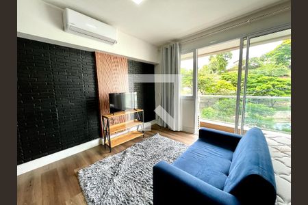 Sala de apartamento para alugar com 1 quarto, 45m² em Vila Argos Velha, Jundiaí