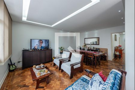 Sala de casa para alugar com 3 quartos, 152m² em Ponta da Praia, Santos