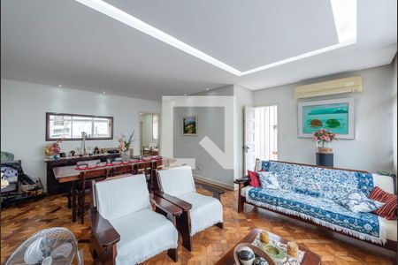 Sala de casa para alugar com 3 quartos, 152m² em Ponta da Praia, Santos