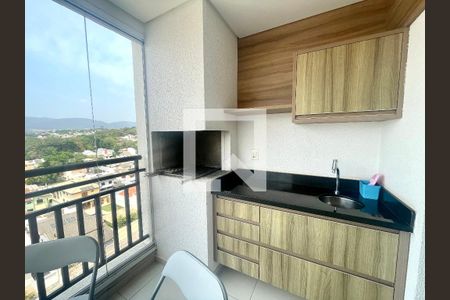 Sacada Sala de casa de condomínio à venda com 2 quartos, 74m² em Jardim Trevo, Jundiaí