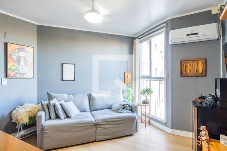 Sala de apartamento para alugar com 2 quartos, 60m² em Cristal, Porto Alegre